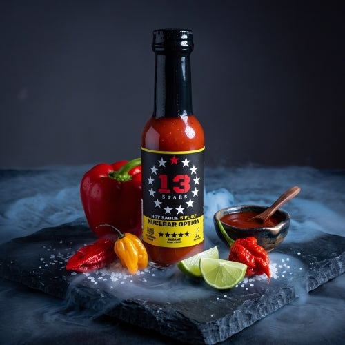 American-made hot sauces ranging from mild jalapeño to Carolina Reaper heat