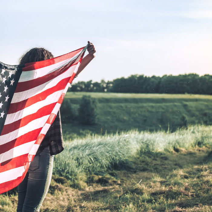 Annin, Valley Forge and Allegiance American flags compared
