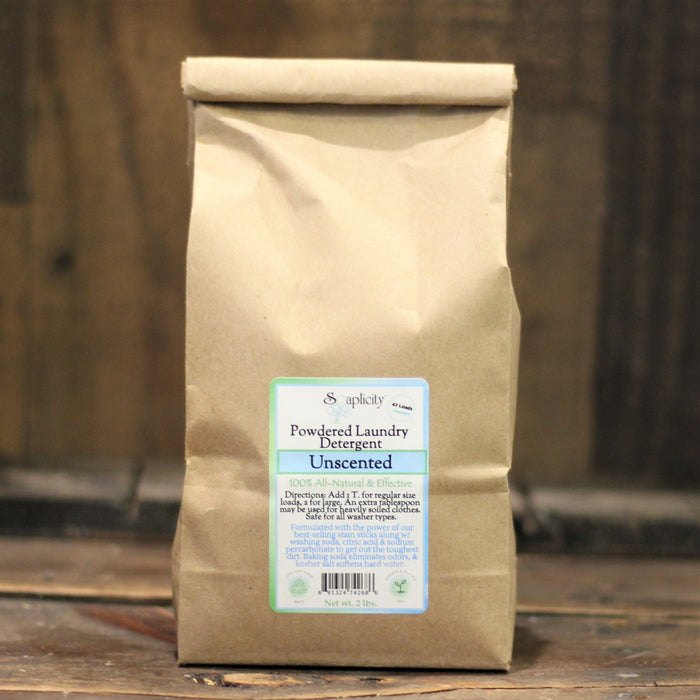 American-made unscented laundry detergent for home essentials and household care