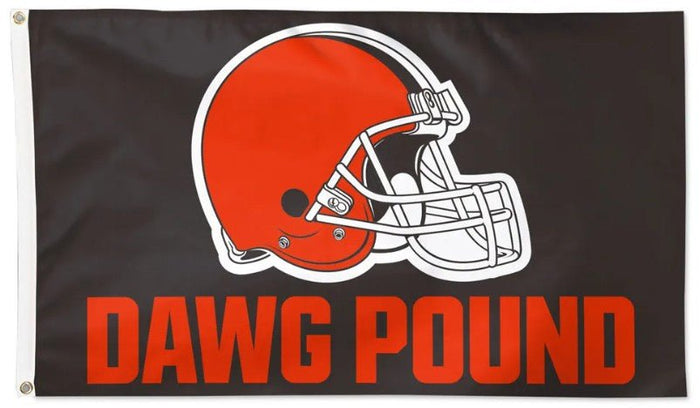 Cleveland Browns 3x5 NFL football team flag with team logo, featured image for the American-made NFL Team Flags collection