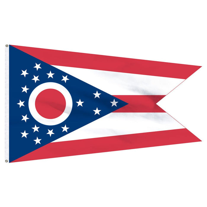 American-made U.S. state flags displayed together