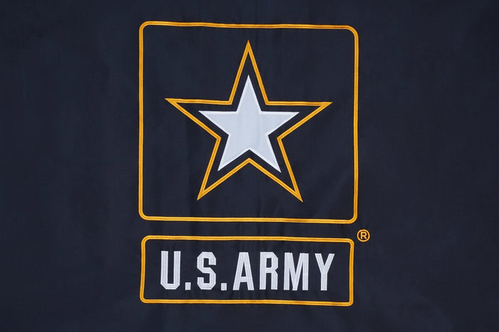 U.S. military branch flags for Army, Navy, Marine Corps, Air Force, Space Force and Coast Guard