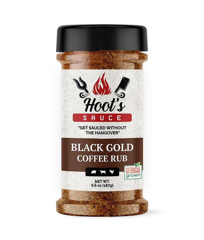 Black Gold Coffee BBQ Dry Rub – 5 oz Georgia-made seasoning