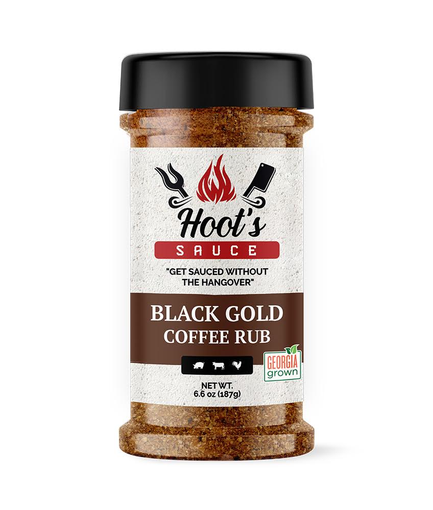 Black Gold Coffee BBQ Dry Rub – 5 oz Georgia-made seasoning