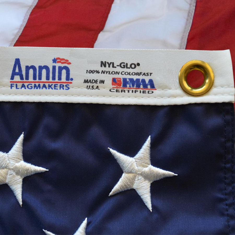 USA-made nylon American flag — product image 2