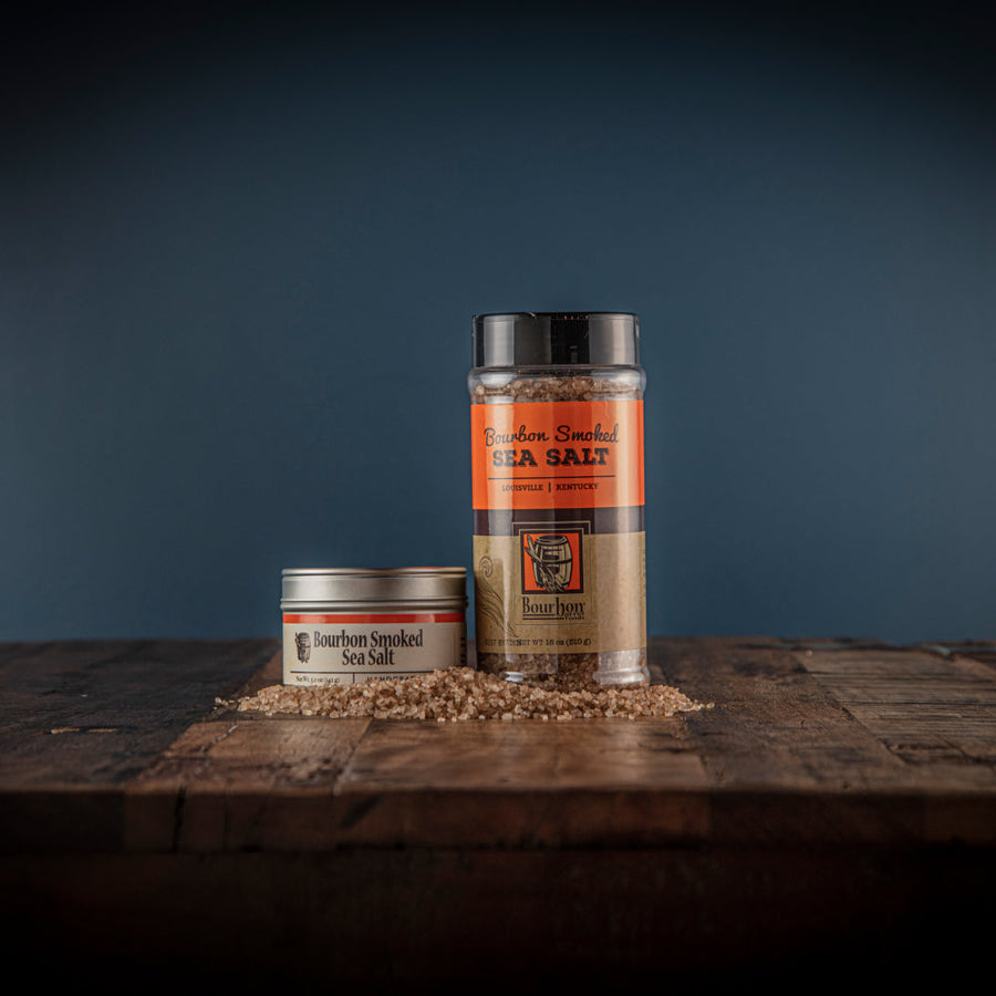 Bourbon Smoked Sea Salt – Oak-Smoked Seasoning Salt – additional product photo 2