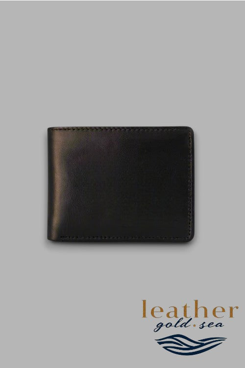 Cowhide Leather Wallet – Rugged Hard Case Design