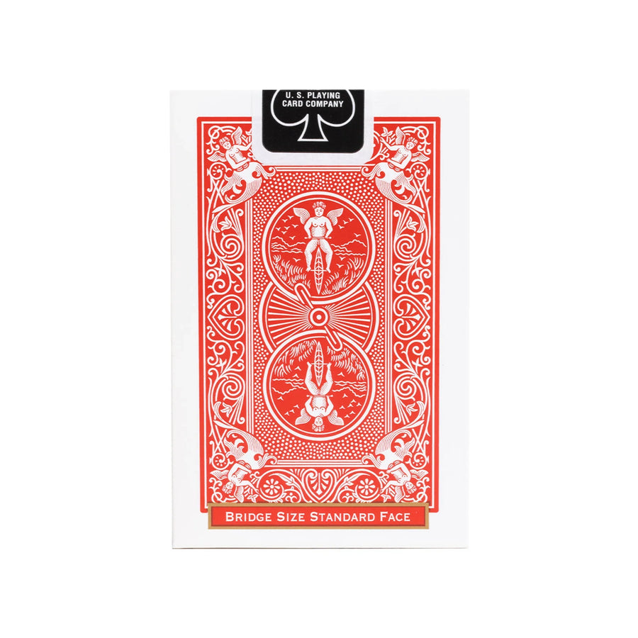 Bicycle® Bridge Playing Cards – Rider Back, Single Red or Blue Deck