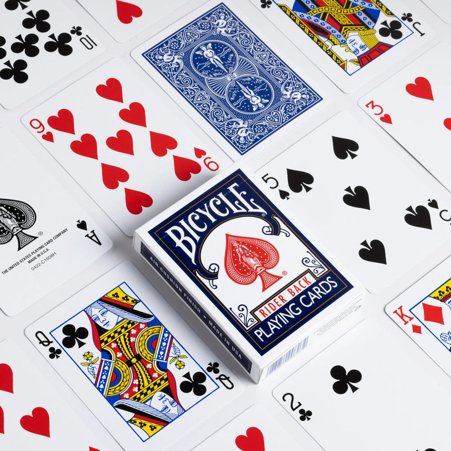 Bicycle® 807 Rider Back Playing Cards – Classic Tuck, Single Red or Blue Deck