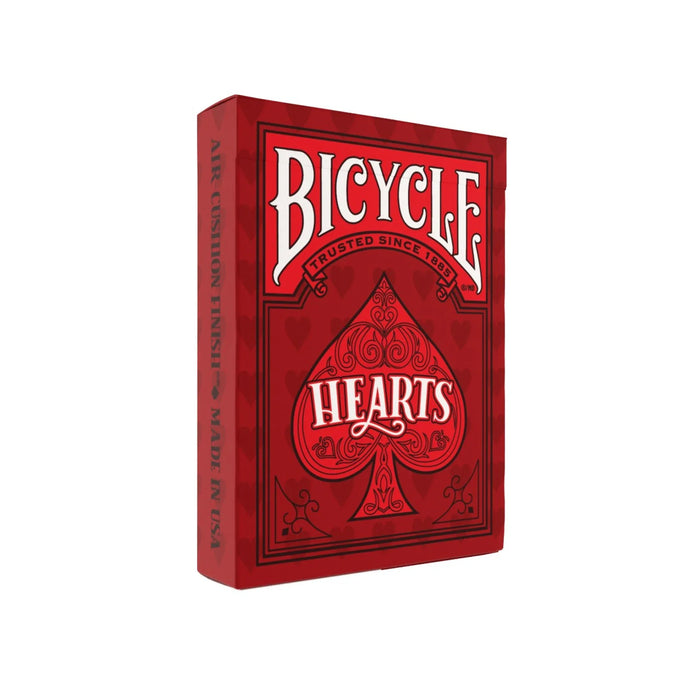 Bicycle Hearts Playing Cards Deck – Classic Air-Cushion Finish