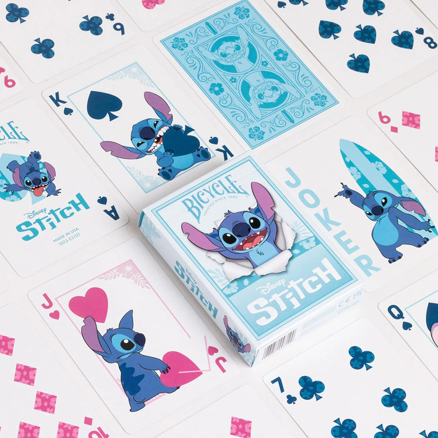 Bicycle Disney Stitch Playing Cards – Disney Collection