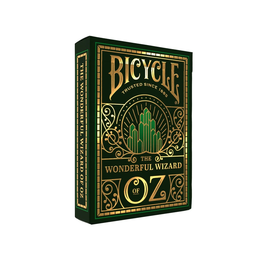 Bicycle The Wonderful Wizard of Oz Playing Cards | Emerald & Gold 2025 Edition
