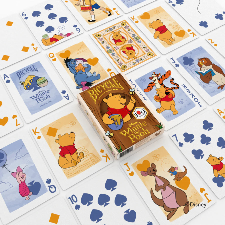 Winnie the Pooh deck with Hundred Acre Wood character cards