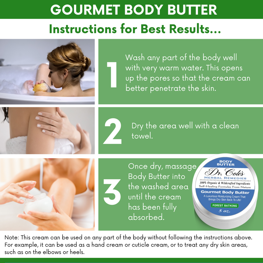 36 - Dr. Cole's Gourmet Body Butter - FOREST BATHING