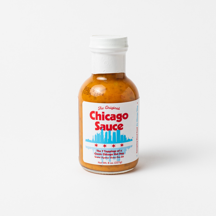 Single 8 oz bottle of Original Chicago Sauce