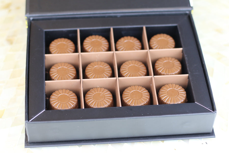 Product photograph for Coconut Milk Chocolate Bonbons, 12ea