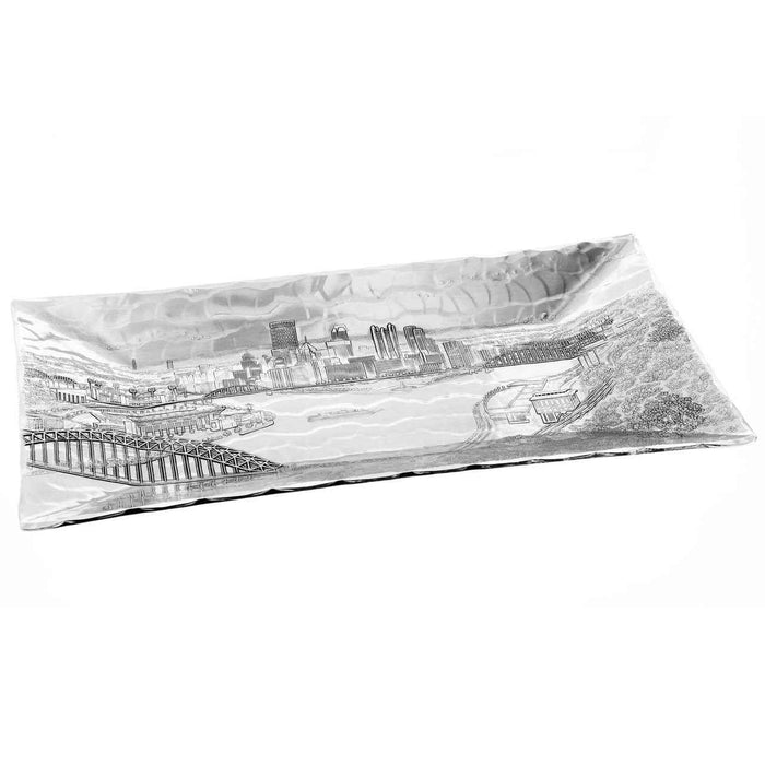 Product view of Pittsburgh Skyline Small Horizon Dish