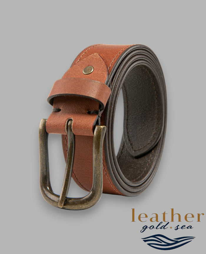 Brown Leather duty Belt – 32" to 54"