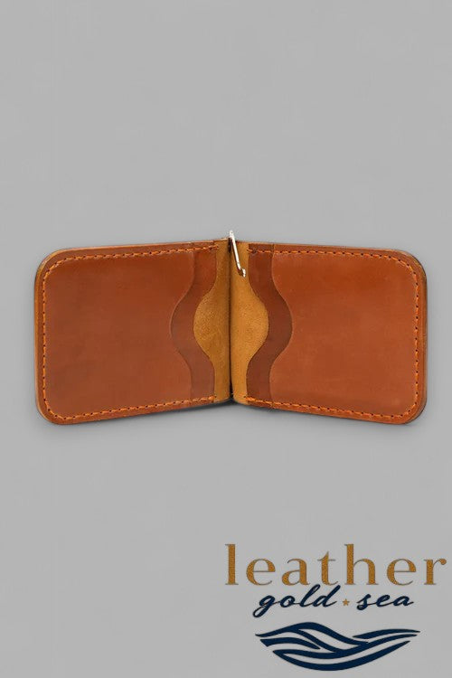 Money Clip Wallets for Men – Light Brown