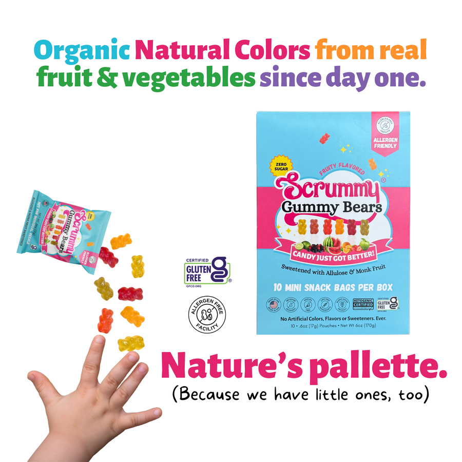 SWITCH® Scrummy Gummy Bears 10-ct Snack Pack of Mini Bags - product image 5