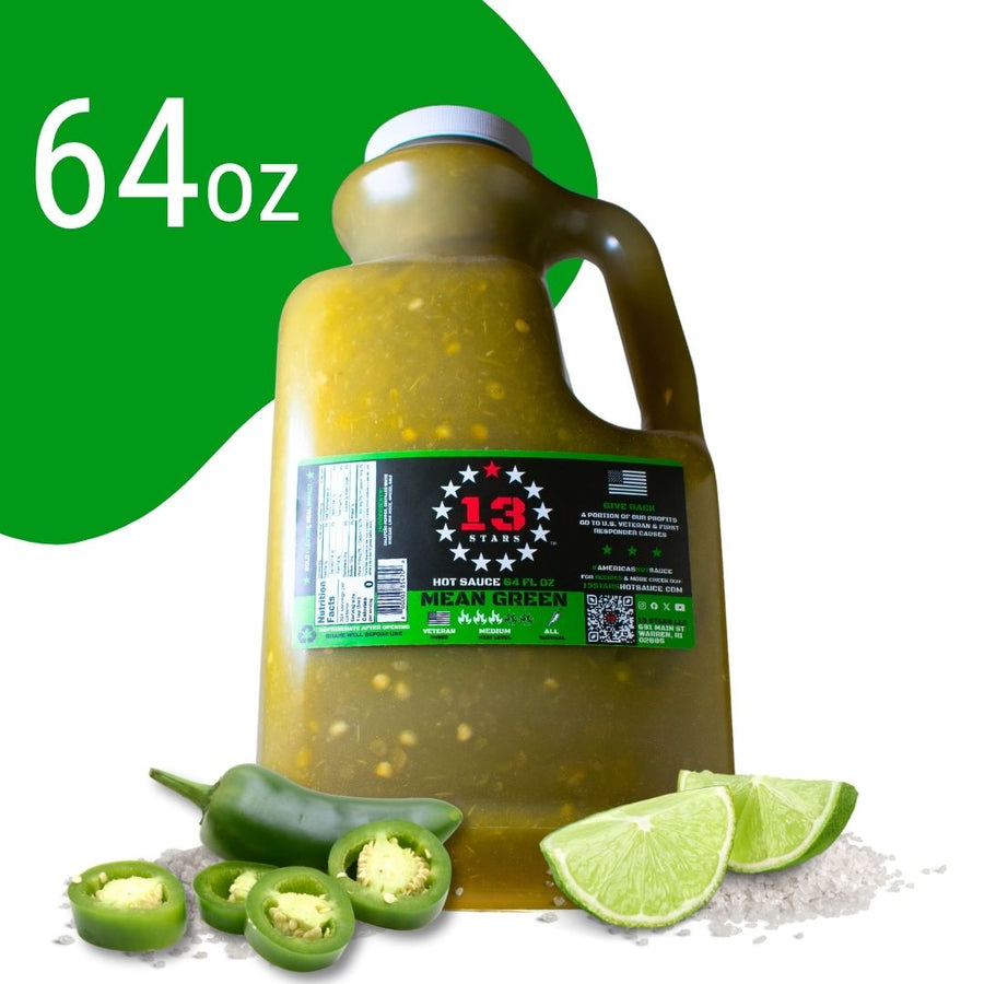 Mean Green jalapeño and lime mild hot sauce – product listing image 9