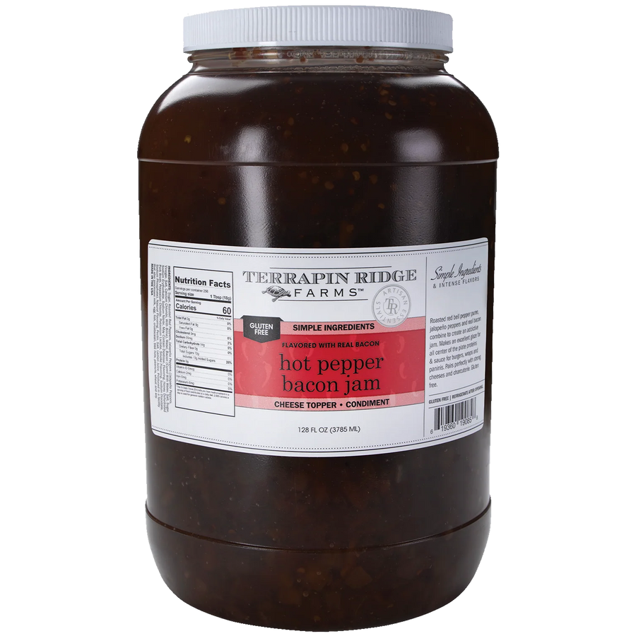Hot Pepper Bacon Jam – 1 gallon jug – product photo
