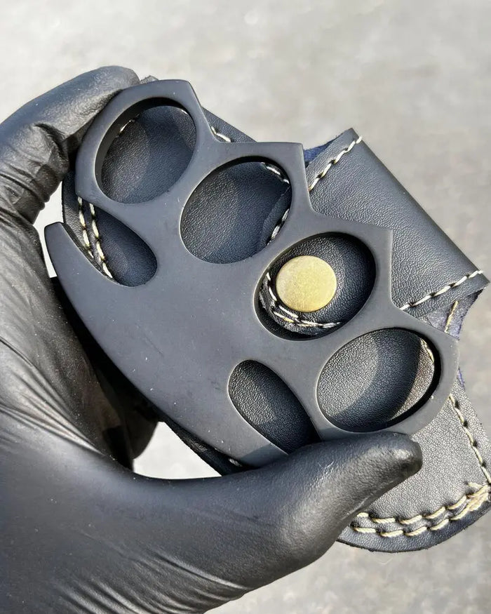 Hand Casted Black coated knuckle