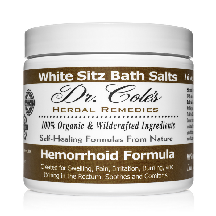 03 - Dr. Cole's Hemorrhoid Salts White
