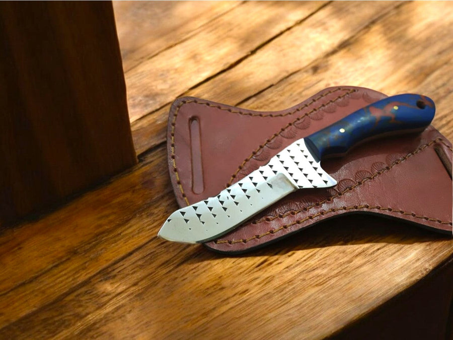Adventure-Ready Western Belt Knife | Handmade 8-Inch