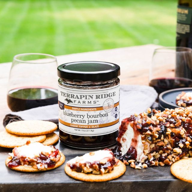 Blueberry Bourbon Pecan Jam – 2oz – product image 2