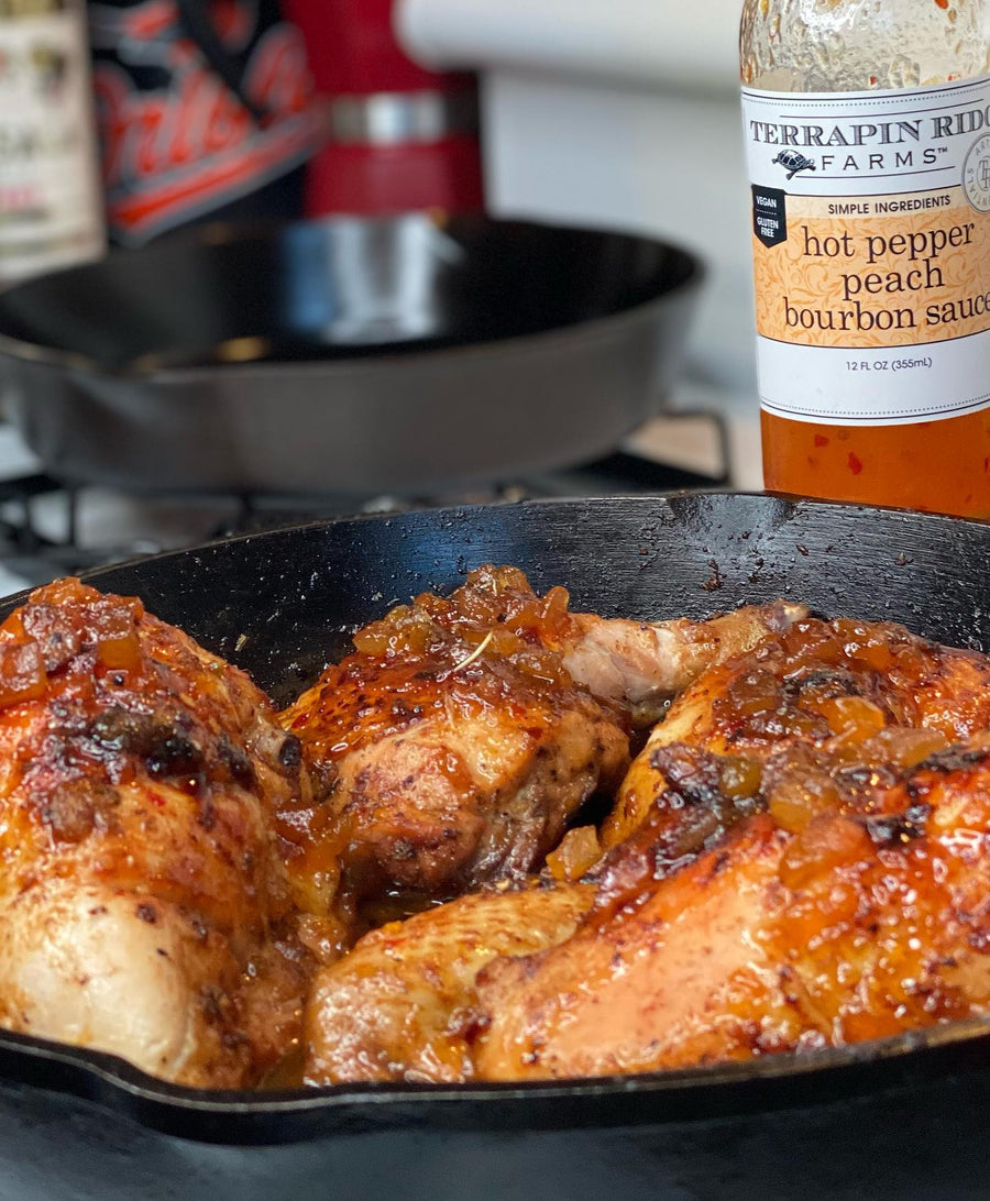 Hot Pepper Peach Bourbon Sauce – product image 3