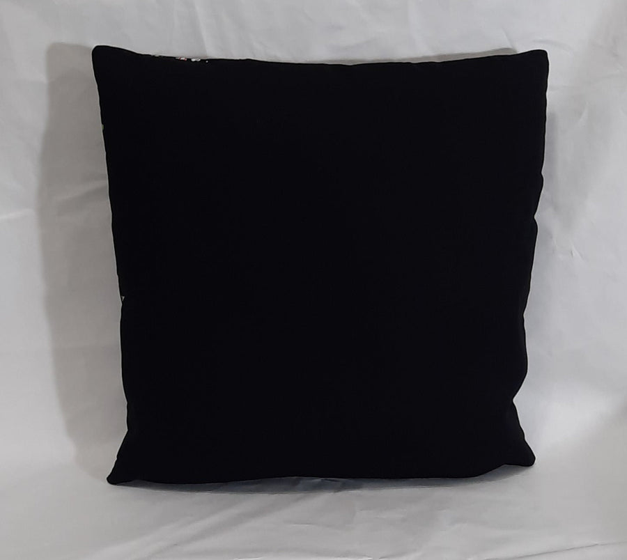 Christmas Dog Bone Pillow Cover, solid fabric reverse