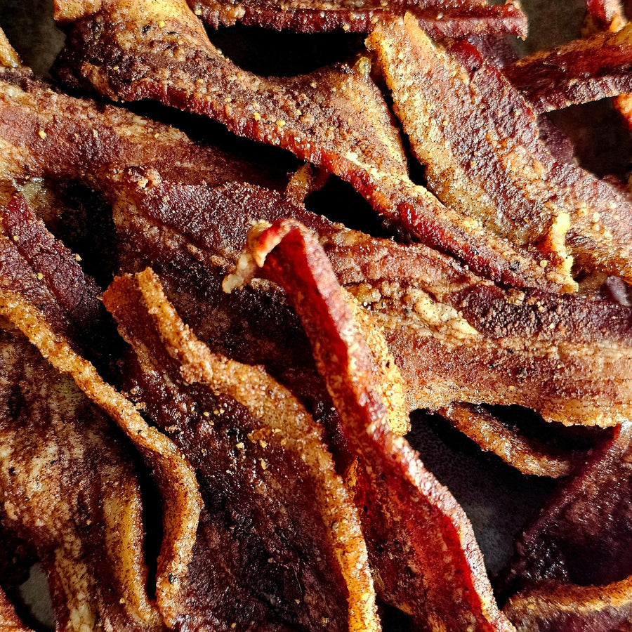 Brown Sugar-Cinnamon Premium Bacon Jerky – product photo 2