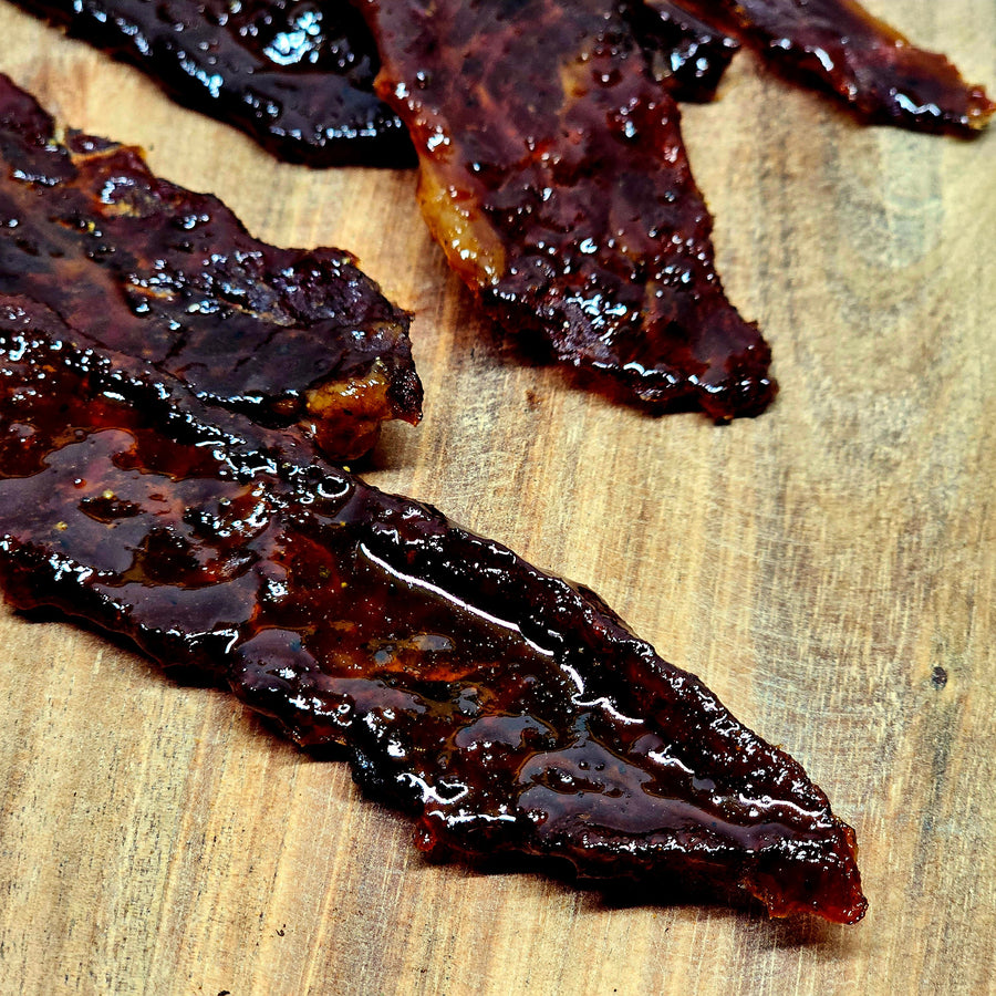 Maple Bourbon Glaze Premium Beef Jerky – product photo 2