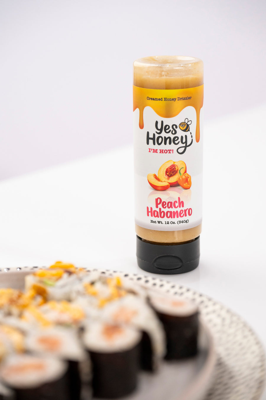 Peach Habanero Hot Honey Drizzler – product image 4