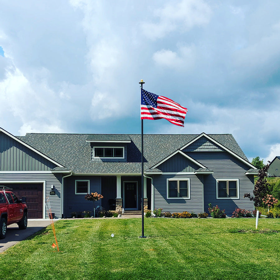 20' Defender Flagpole - 100% Made in USA
