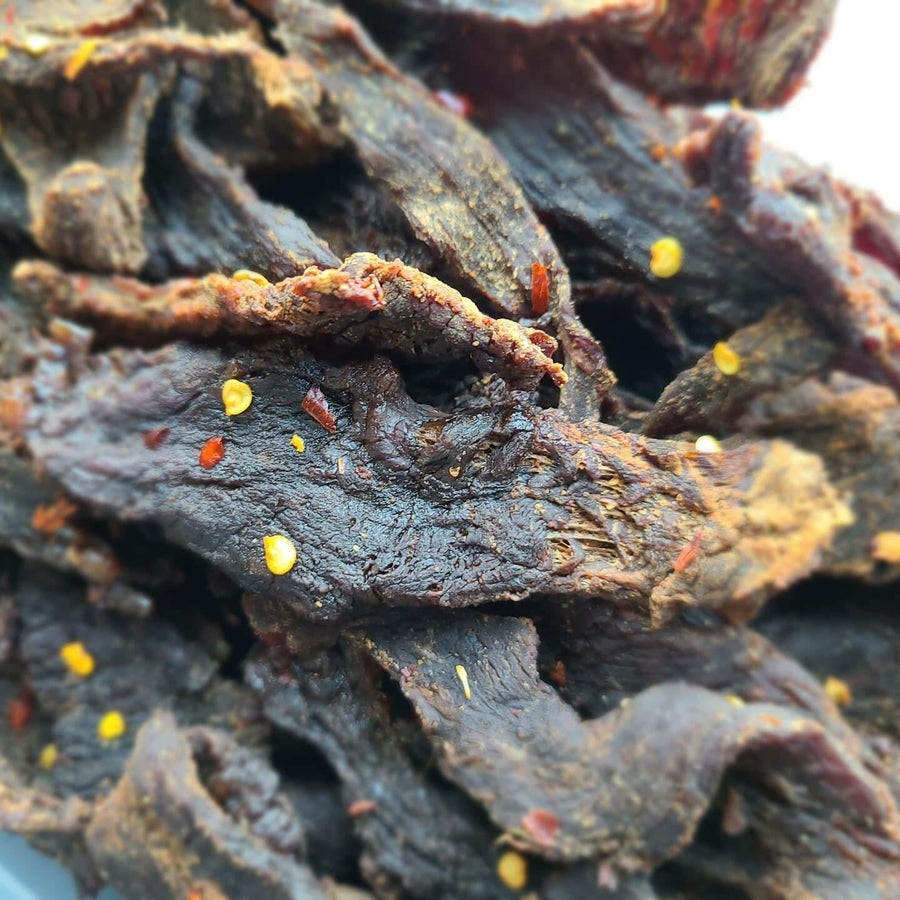 Sweet, Hot, & Spicy Premium Beef Jerky – product photo 3