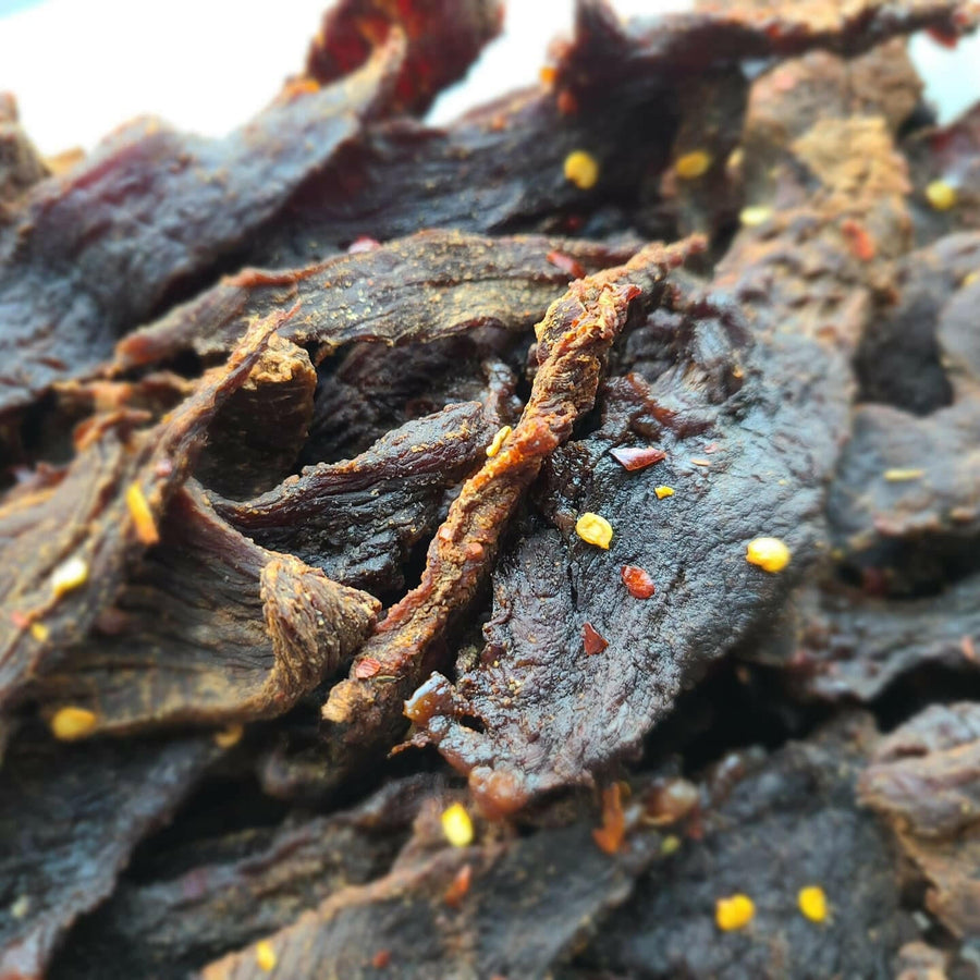 Sweet, Hot, & Spicy Premium Beef Jerky – product photo 2