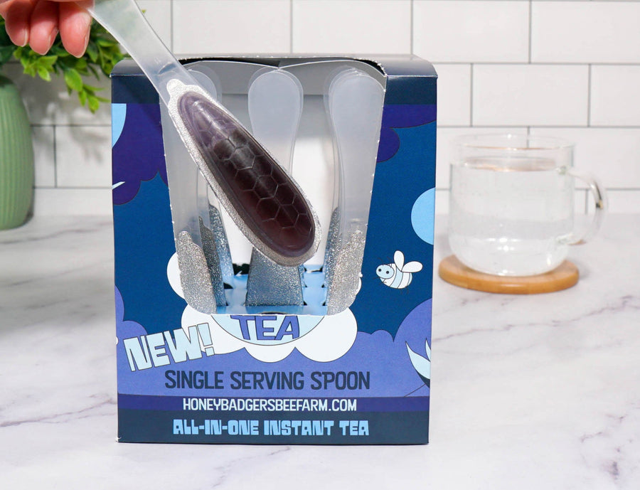 Badgers Honey Spoon /Blue Razz Honey Tea - product image 2