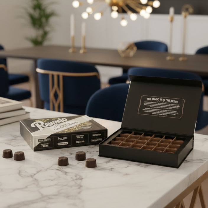 Product photograph for 70% Dark Chocolate Bonbons, 24ea