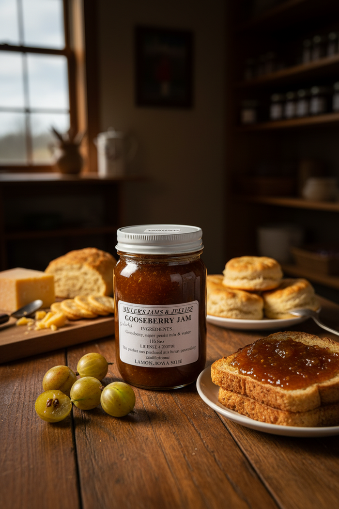 Miller’s Gooseberry Jam | Authentic Local Amish-Made Spread – product image 1