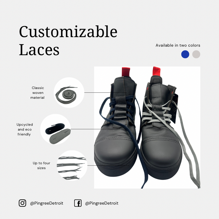 Petoskey Stone Upcycled Laces (4 sizes)
