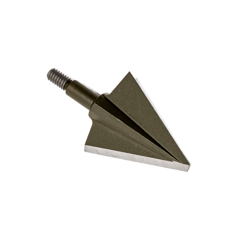Close view of the blade face and single-bevel edge