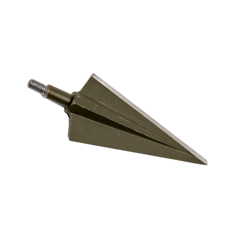 Long-profile single-bevel broadhead