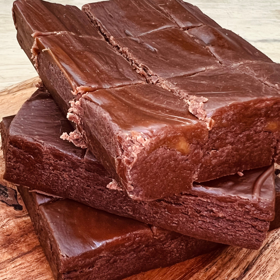 Handmade Dark Chocolate Salted Caramel Fudge - product image 2