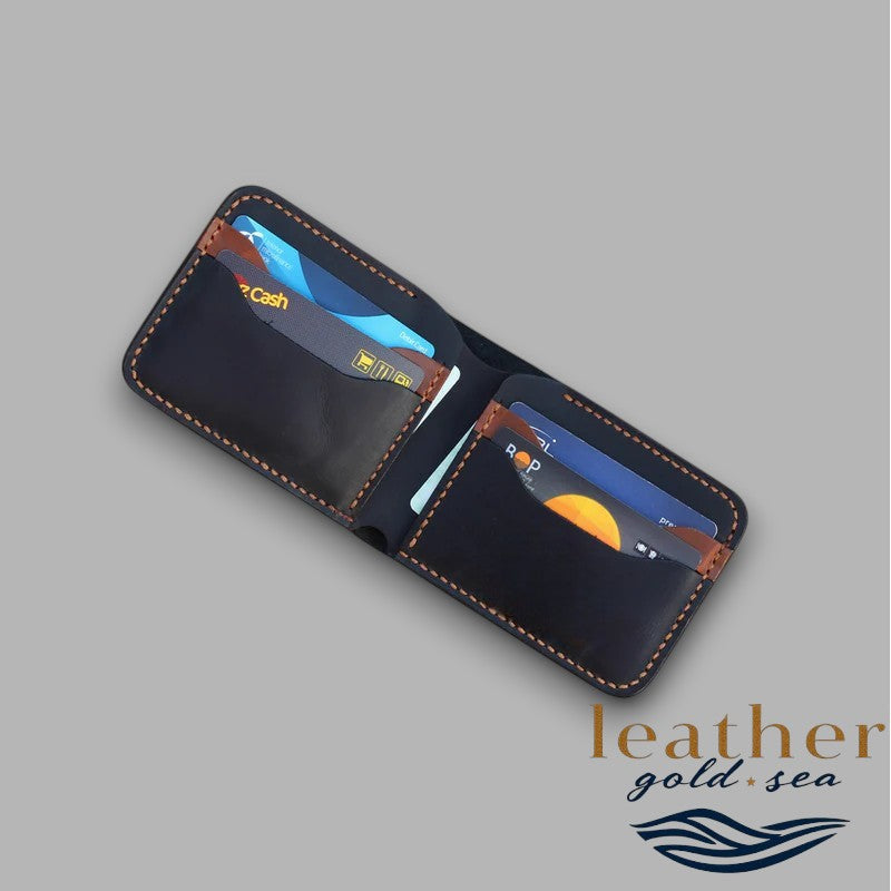 Mens Italian Leather Wallets – Black & Brown