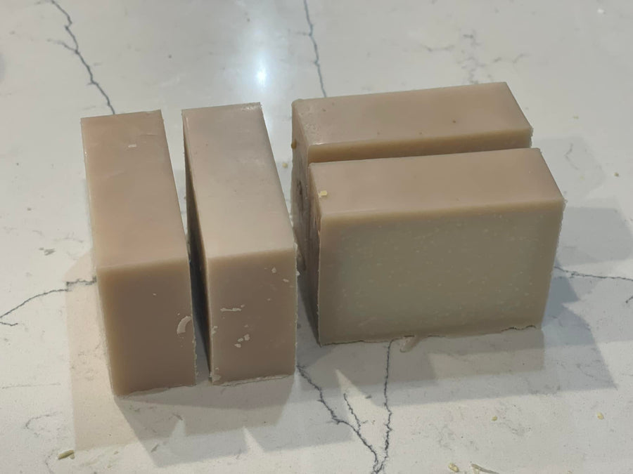 Set of 6 100% Grass Fed Tallow Simple Handmade Soap Collection