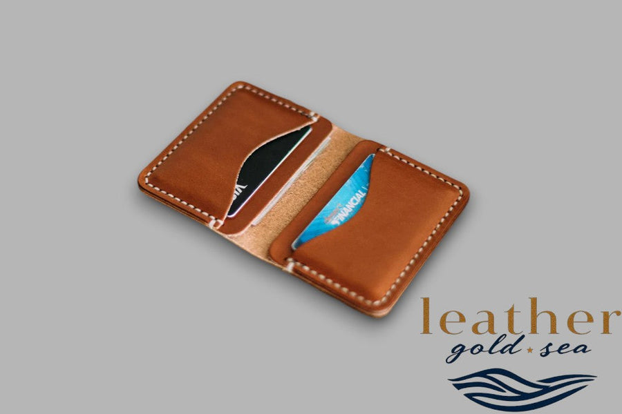 Mens Italian Leather Wallets - Brown Handmade