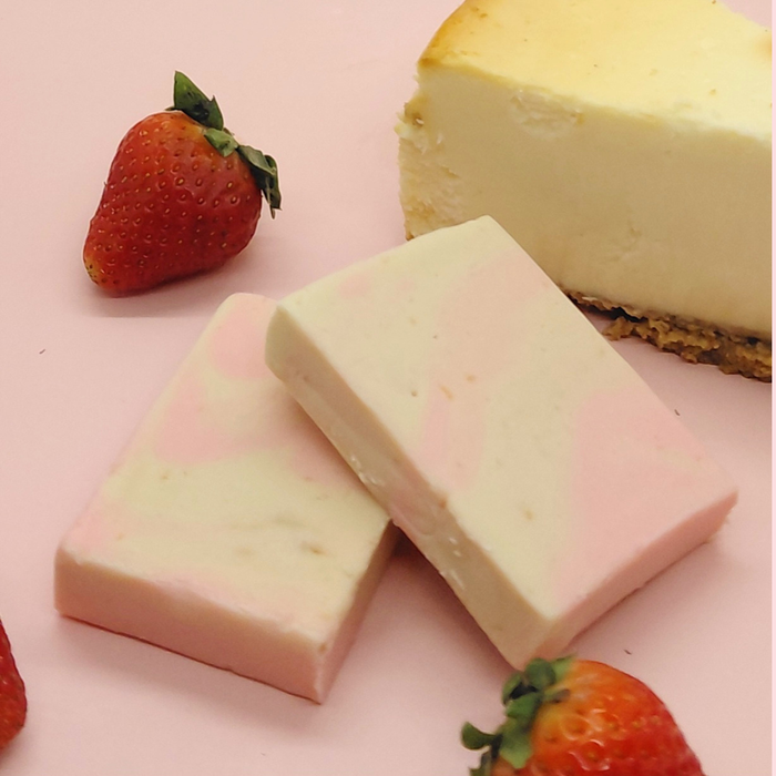 Strawberry Cheesecake Fudge product photograph from Fudge Co.