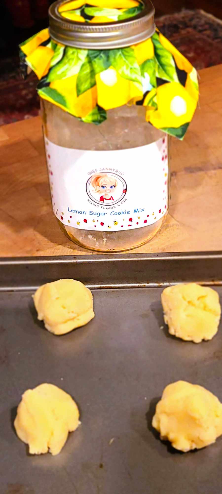 Lemon Sugar Cookie Mix – product photo 3